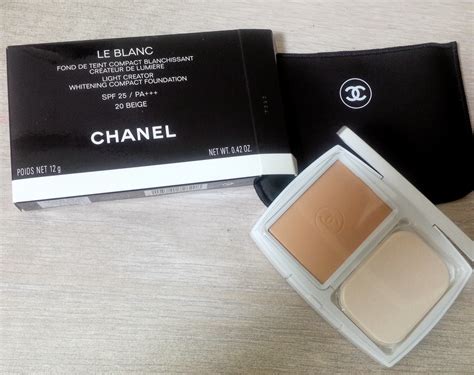 chanel le blanc compact foundation review|CHANEL LE BLANC COMPACT FOUNDATION & CONCEALER .